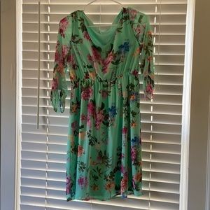 Pink Blush Maternity Dress